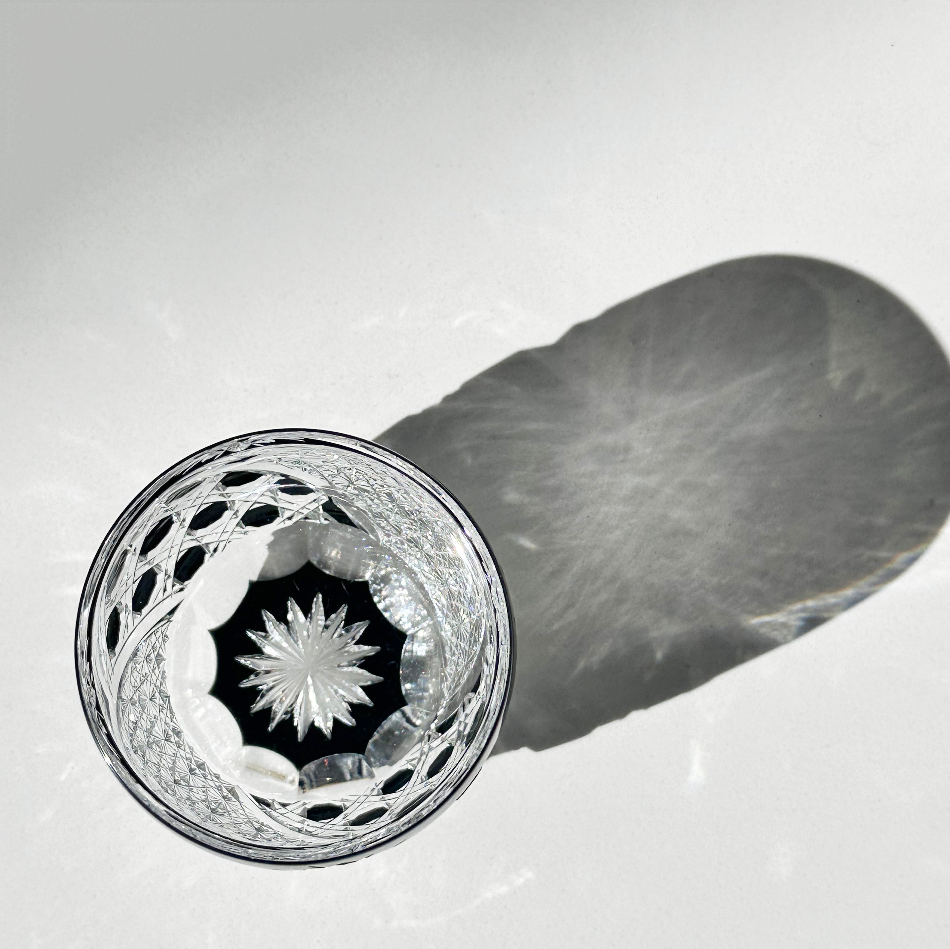 Savor Yamada Shinsei Edo Kiriko Kogane Crystal Sake Glass today