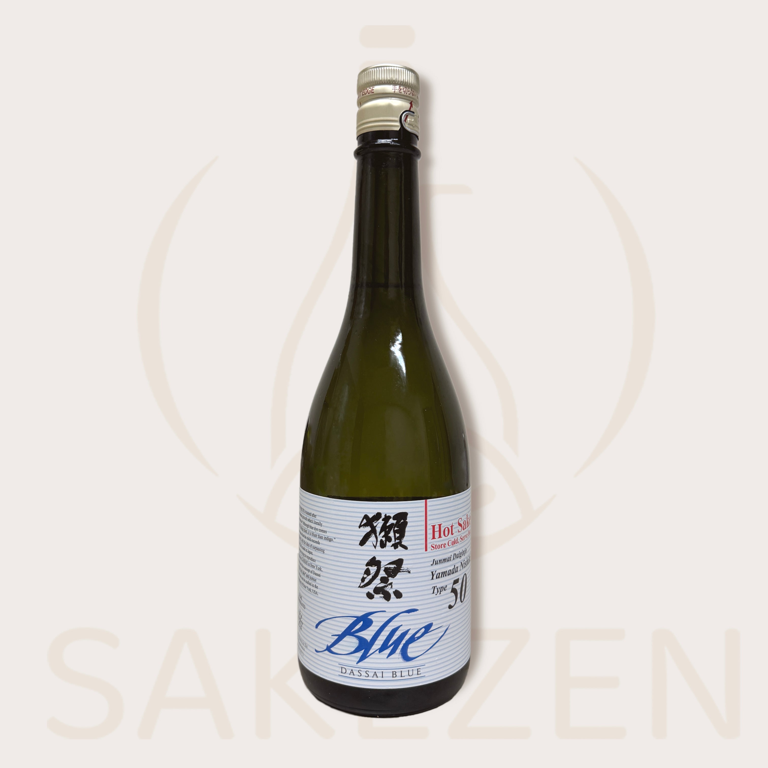 Dassai Blue 50 Hot Sake - Warm Junmai Daiginjo (NY Crafted) | SAKEZEN