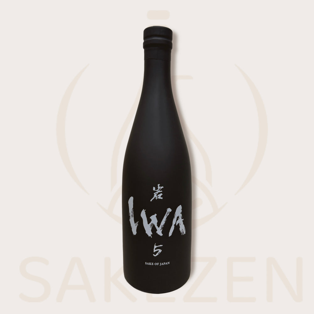 Bottle of IWA 5 Assemblage 2 sake from Toyama