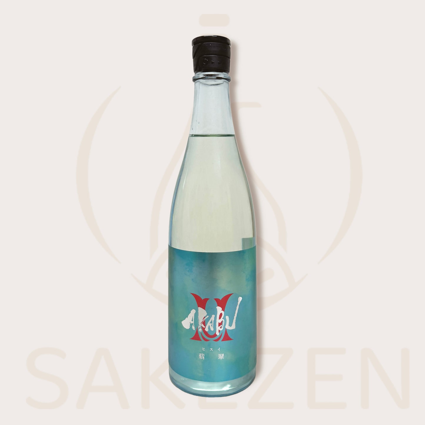 Bottle of Akabu Summer Hisui Junmai Ginjo
