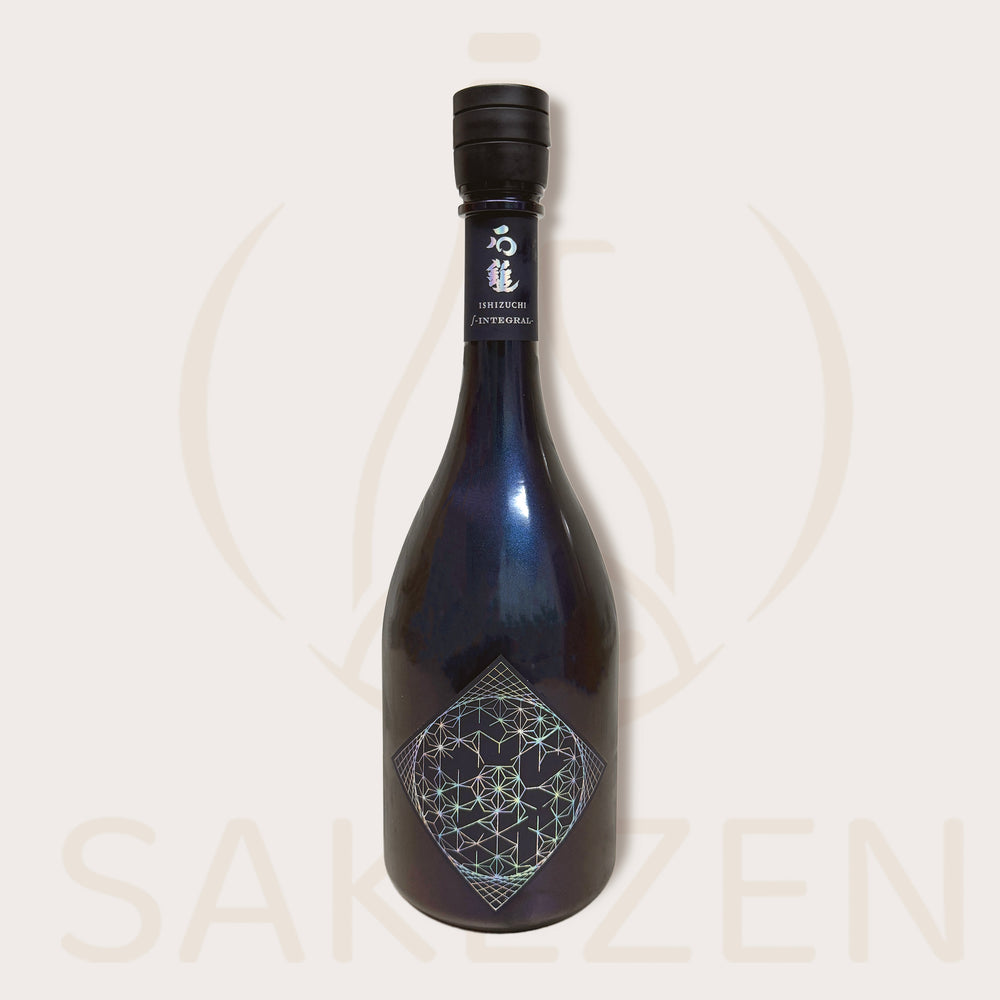 Bottle of Ishizuchi INTEGRAL Junmai Daiginjo sake from Ehime