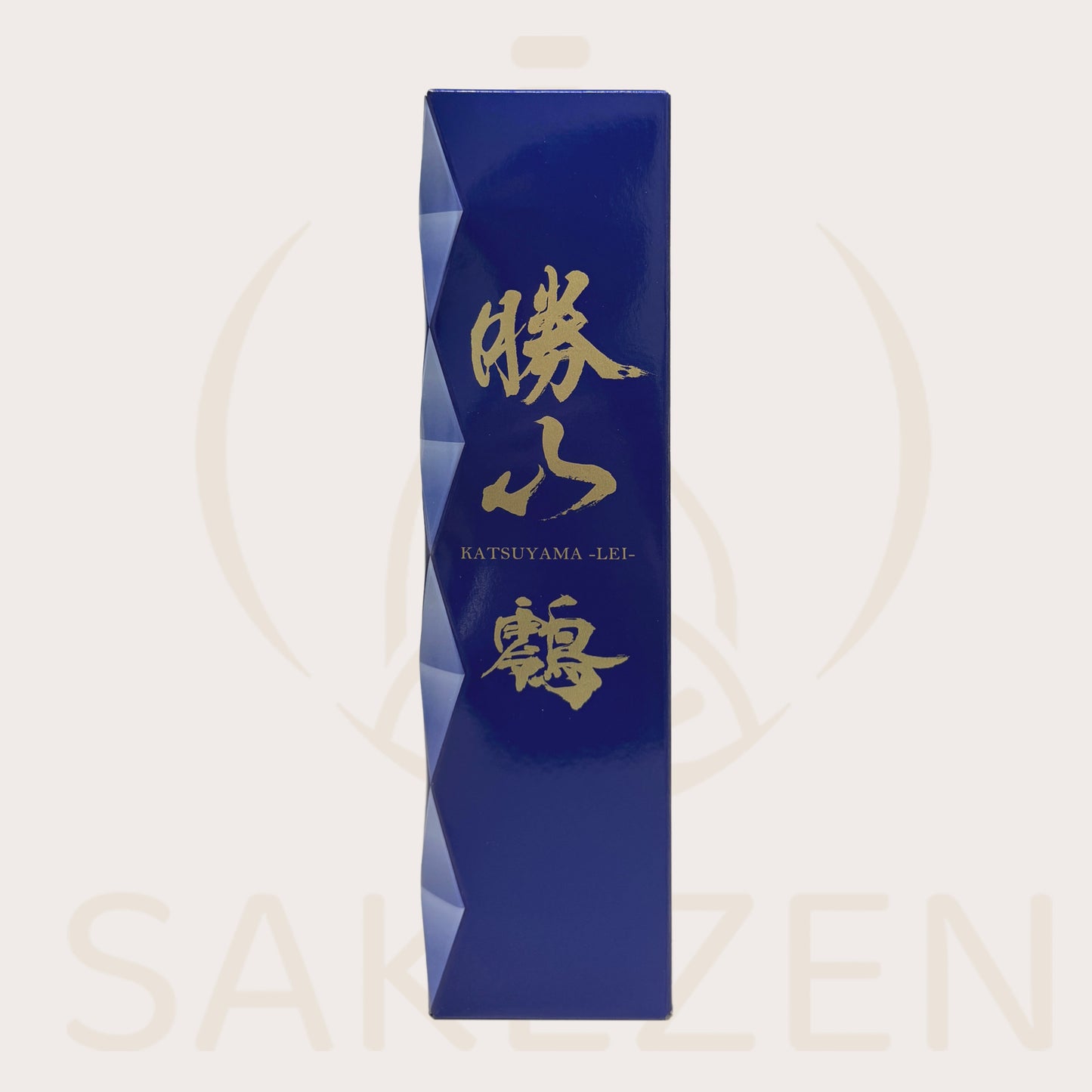 Box of Katsuyama Lei Junmai Ginjo sake from Miyagi