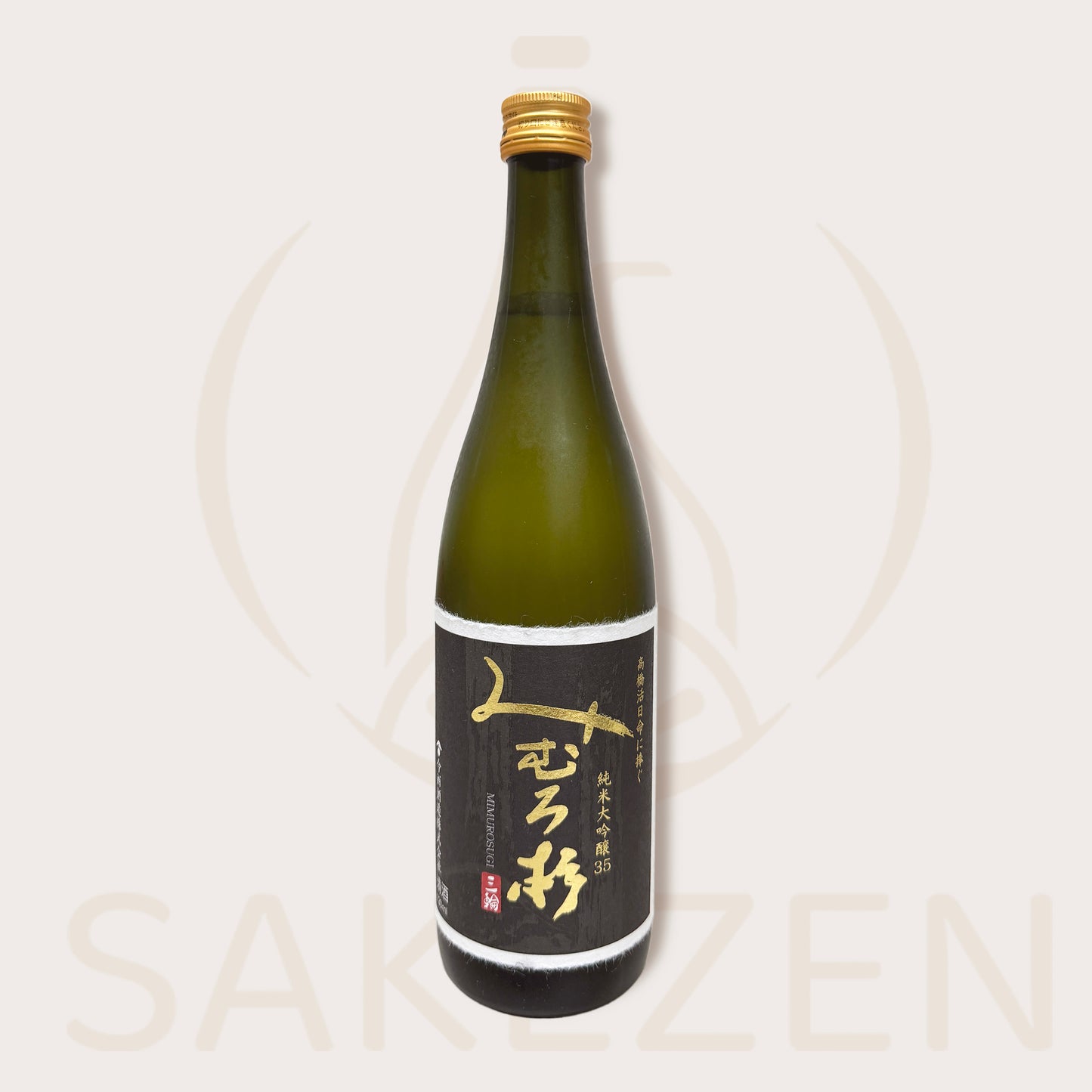 Bottle of Mimurosugi 35 Junmai Daiginjo
