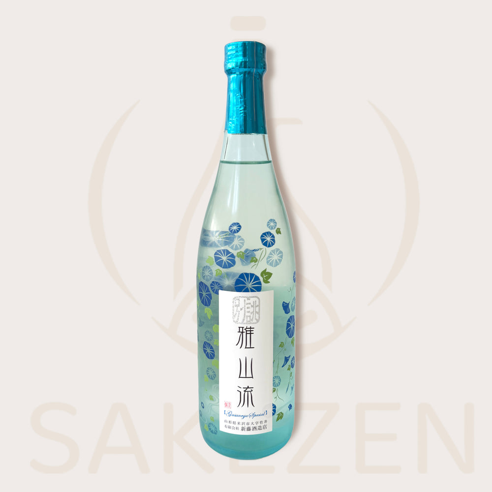Bottle of Gasanryu Asagao Morning Glory Junmai Ginjo