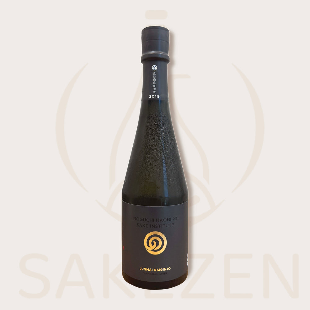 Bottle of Noguchi Muroka Nama Genshu sake