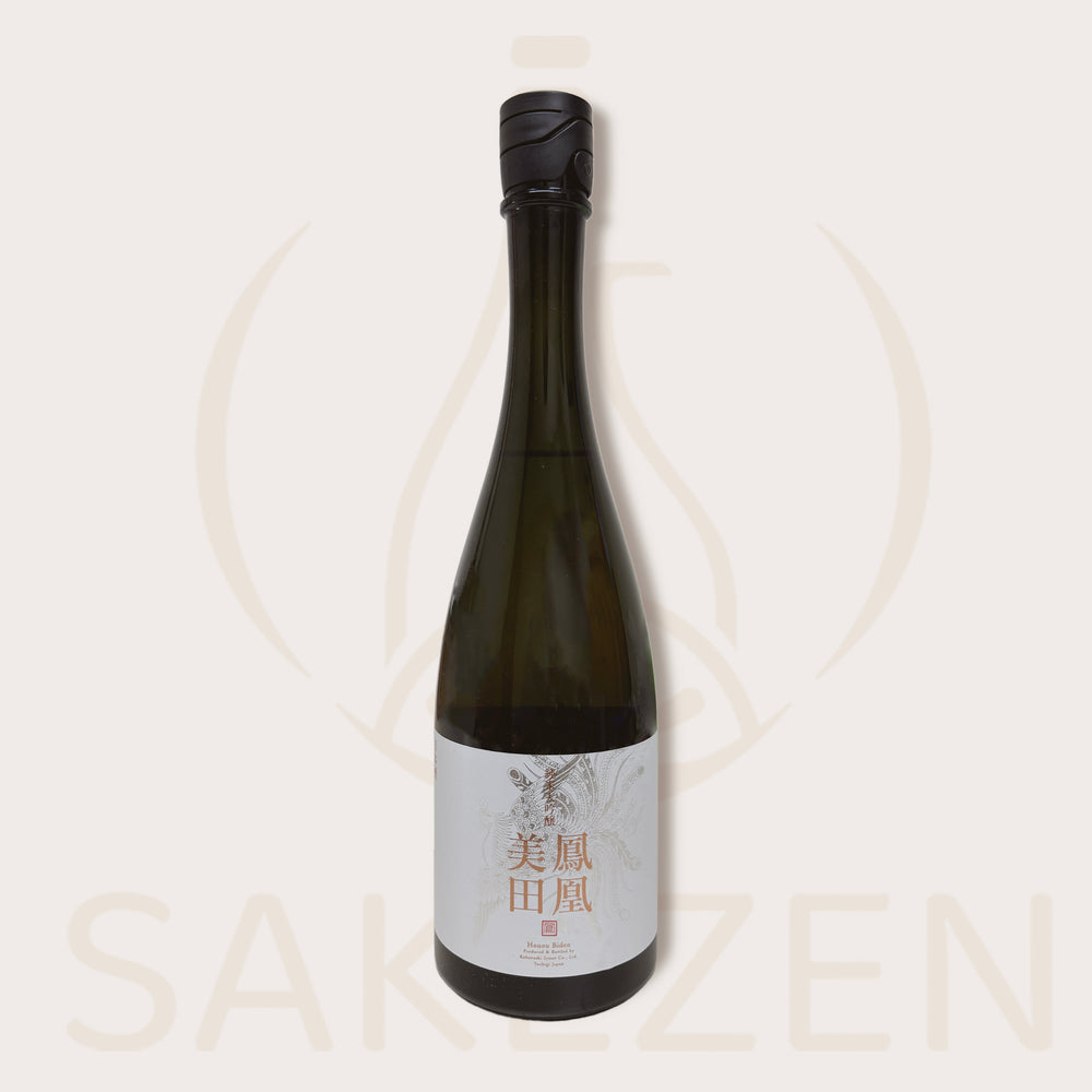 Bottle of Houou Biden White Phoenix Junmai Daiginjo sake from Tochigi